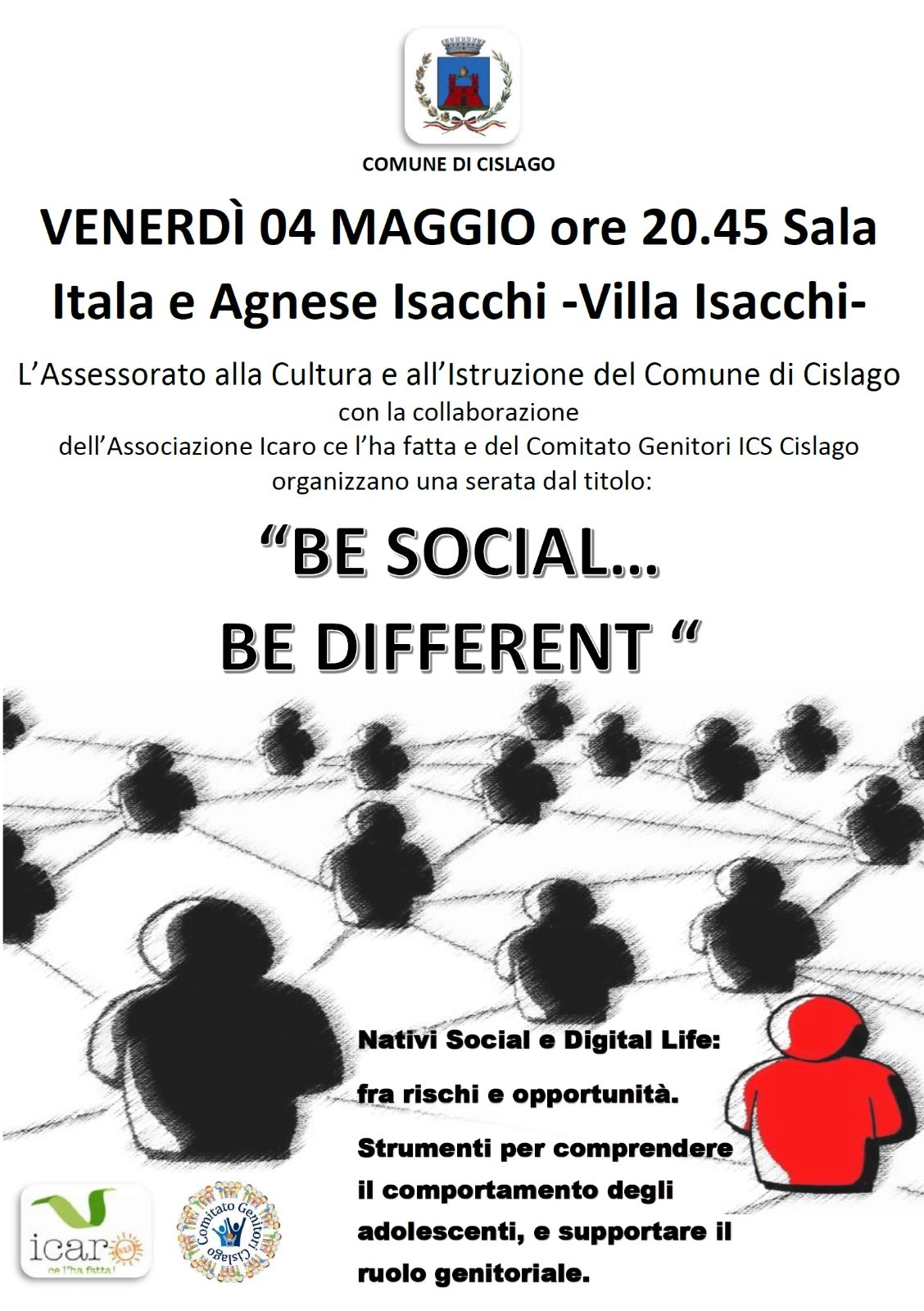 be social be different