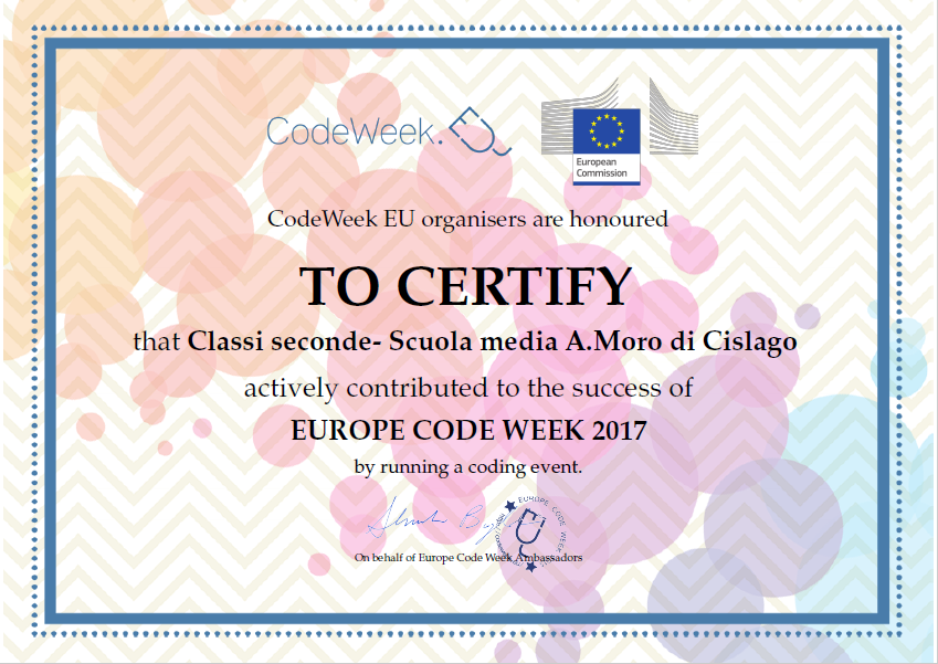 img certificato eucodeweek 2017