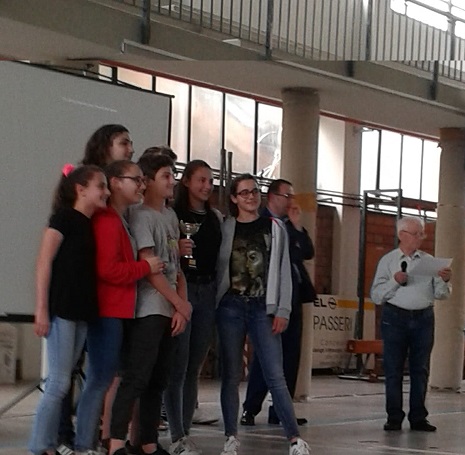 la 3D premiata dal prof. Geronimi